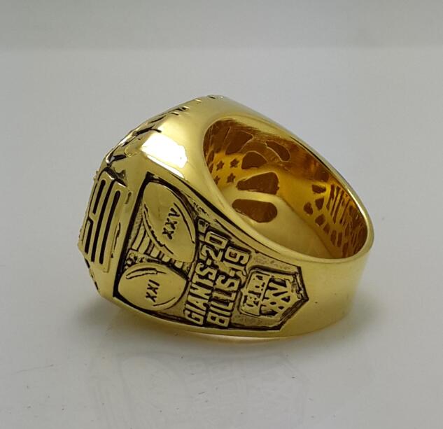 1990 New York Giants NFL Super Bowl Championship Ring