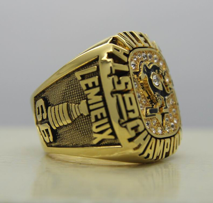 1991 Pittsburgh Penguins NHL Stanley Cup Championship Ring