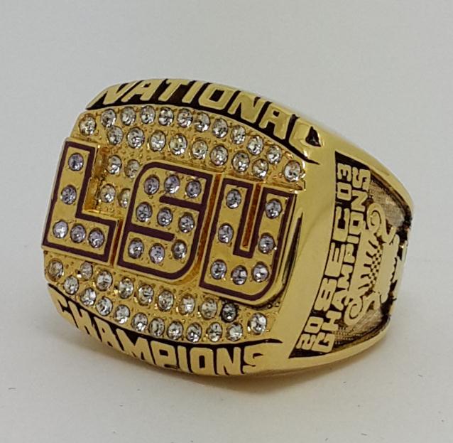 2003 Louisiana State LSU Tigers National Championship Ring