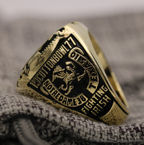 1977 Notre Dame Fighting Irish NCAA National Championship Ring