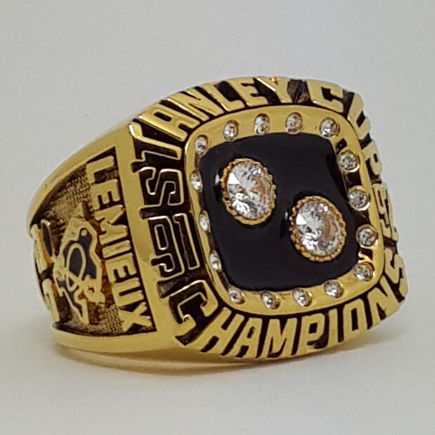 1992 Pittsburgh Penguins NHL Stanley Cup Championship Ring