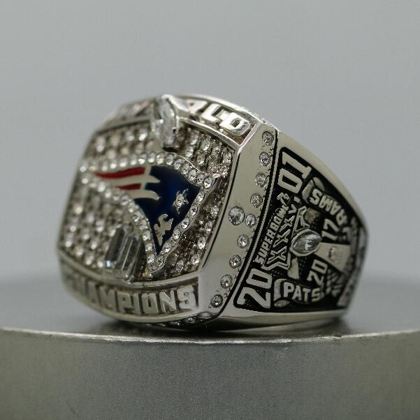 2001 New England Patriots NFL Super Bowl Championship Ring