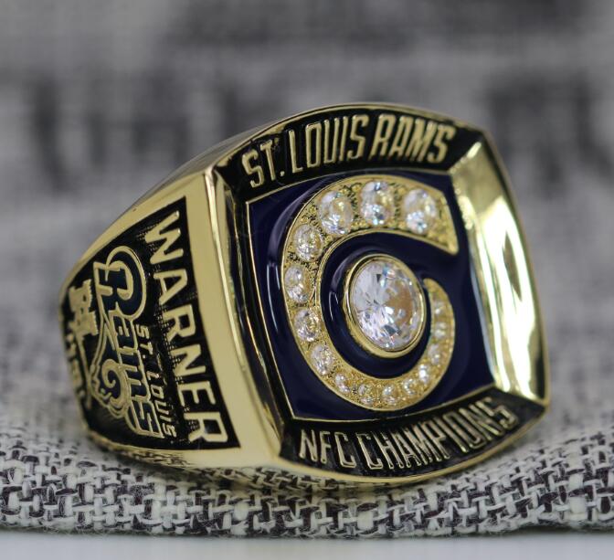 2001 St. Louis Rams NFC Championship Ring