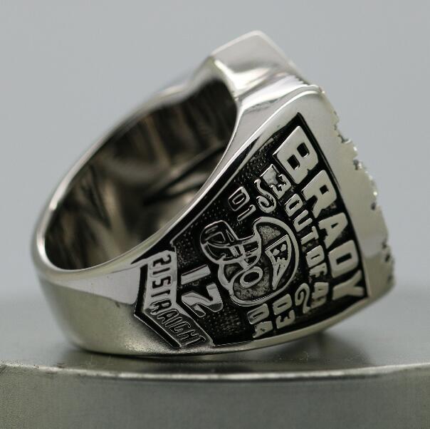 2004 New England Patriots NFL Super Bowl Championship Ring