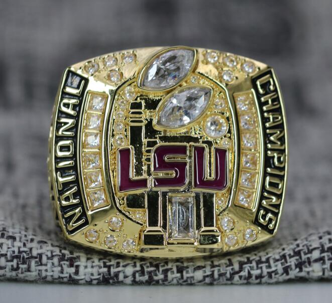 2007 Louisiana State LSU Tigers NCAA National Championship Ring