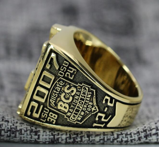 2007 Louisiana State LSU Tigers NCAA National Championship Ring