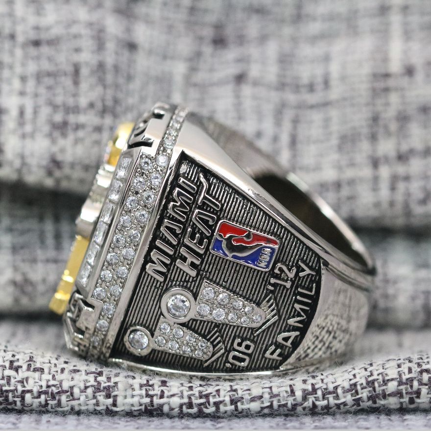 2012 Miami Heat NBA Basketball Championship Ring