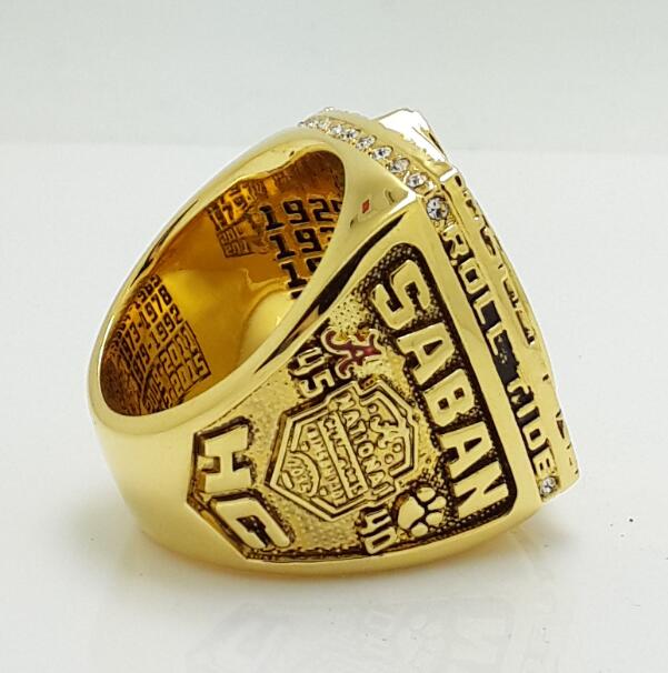 2015 Alabama Crimson Tide NCAA National Championship Ring