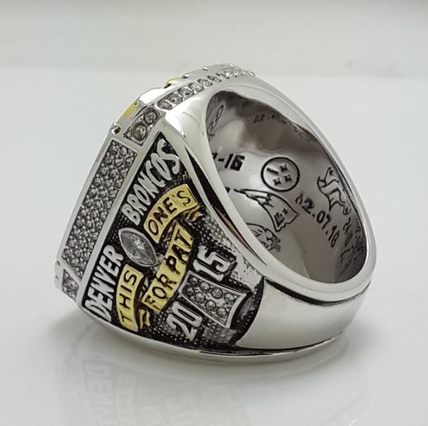2015 Denver Broncos NFL Super Bowl Championship Ring