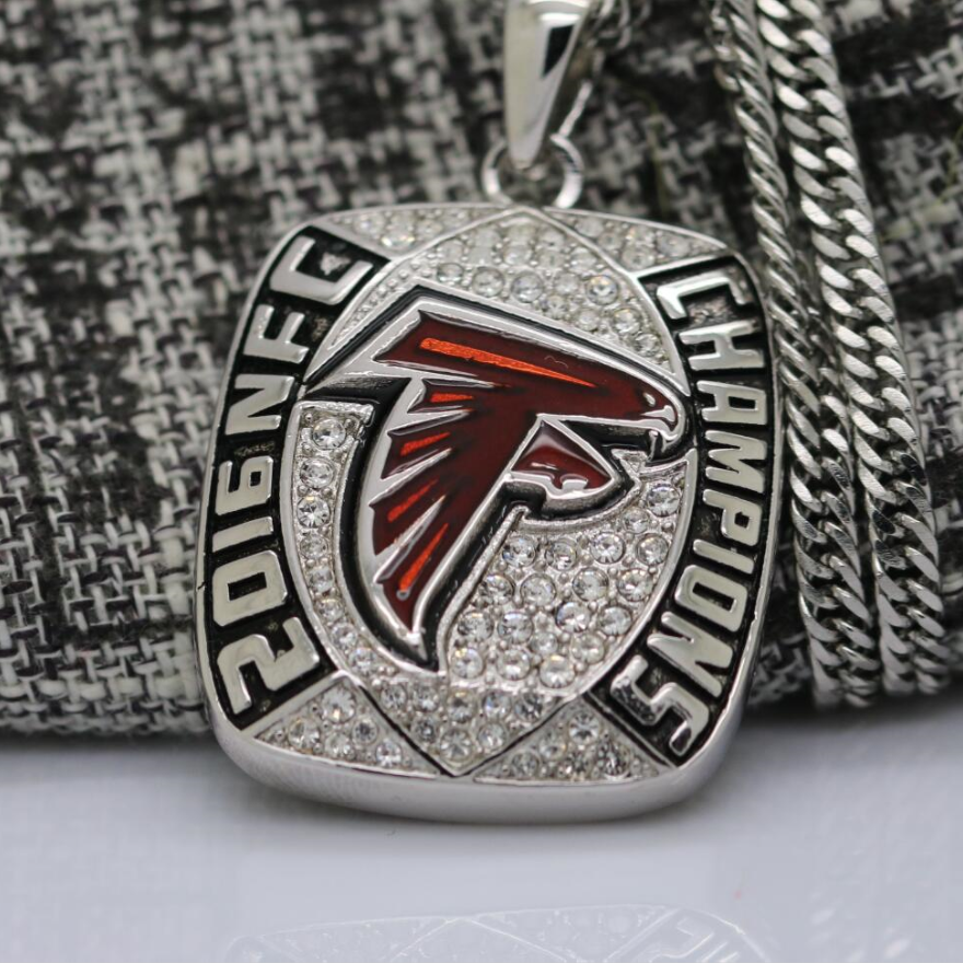 2016 Atlanta Falcons NFC Championship Pendant