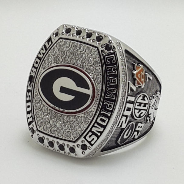 2017 Georgia Bulldogs Rose Bowl Championship Ring
