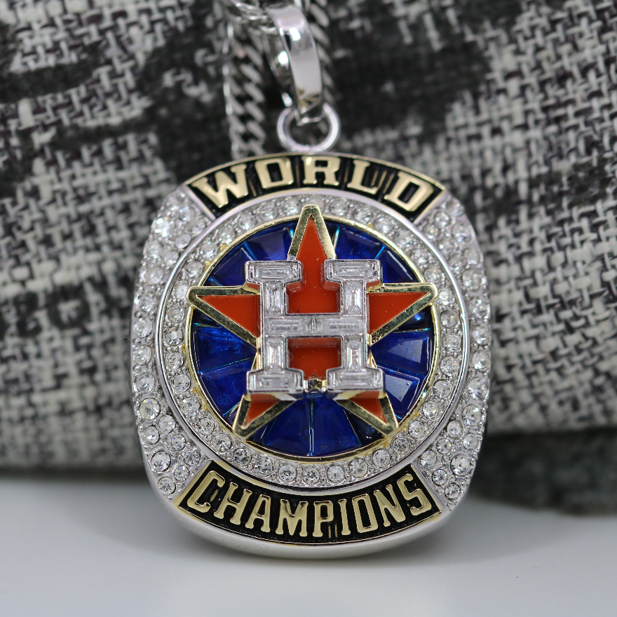 2017 Houston Astros World Series Championship Pendant