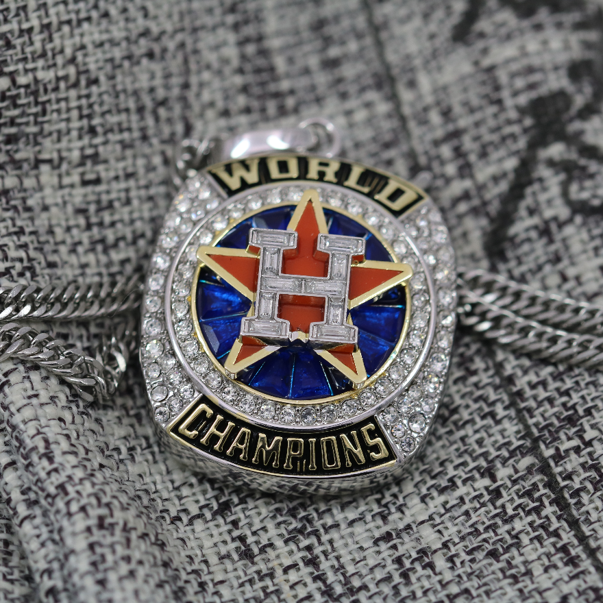 2017 Houston Astros World Series Championship Pendant