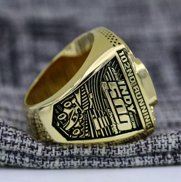 2018 Indianapolis Indy 500 102nd Running Motor Cup Championship Ring