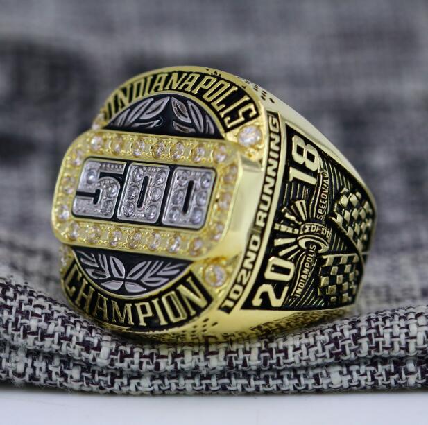 2018 Indianapolis Indy 500 102nd Running Motor Cup Championship Ring