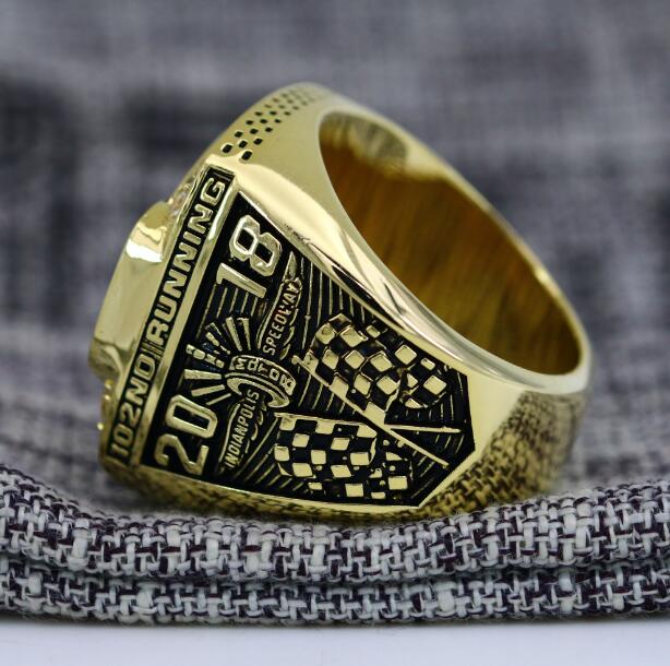 2018 Indianapolis Indy 500 102nd Running Motor Cup Championship Ring