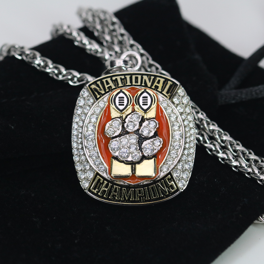 2018 Clemson Tigers National Championship Pendant