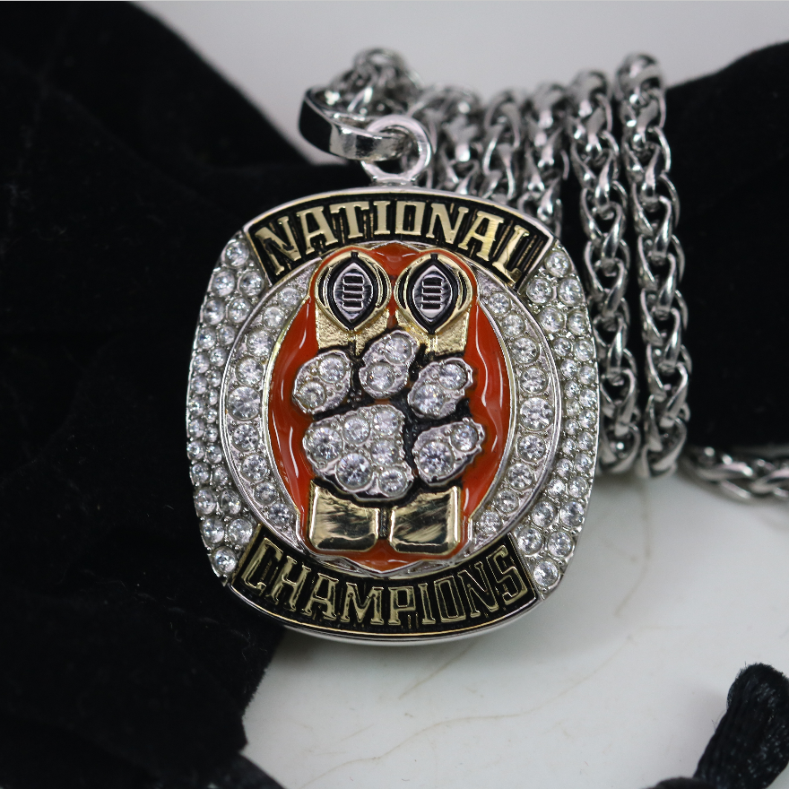 2018 Clemson Tigers National Championship Pendant
