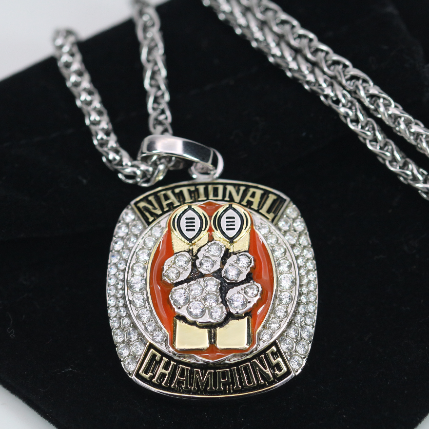 2018 Clemson Tigers National Championship Pendant
