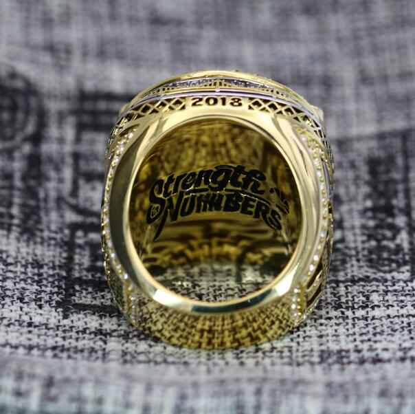 2018 Golden State Warriors NBA Basketball Championship Ring
