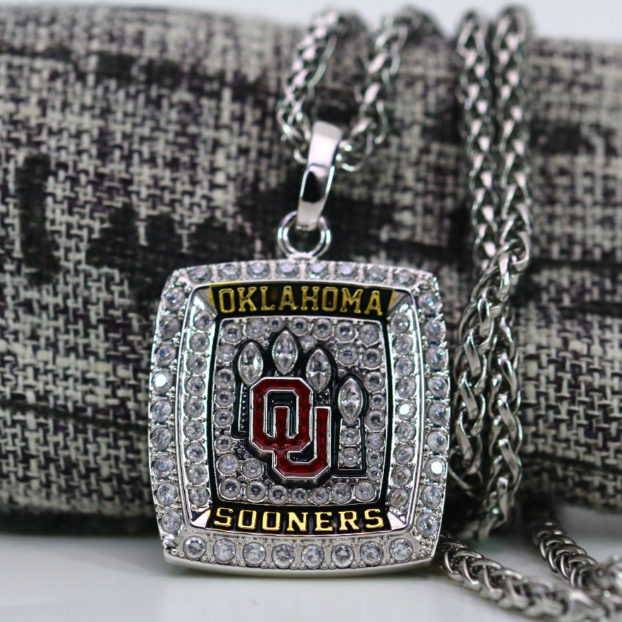 2018 Oklahoma Sooners Big 12 Championship Pendant