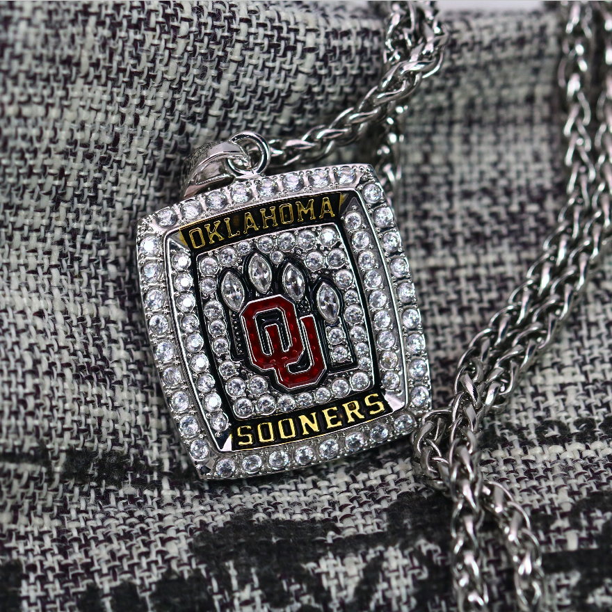 2018 Oklahoma Sooners Big 12 Championship Pendant