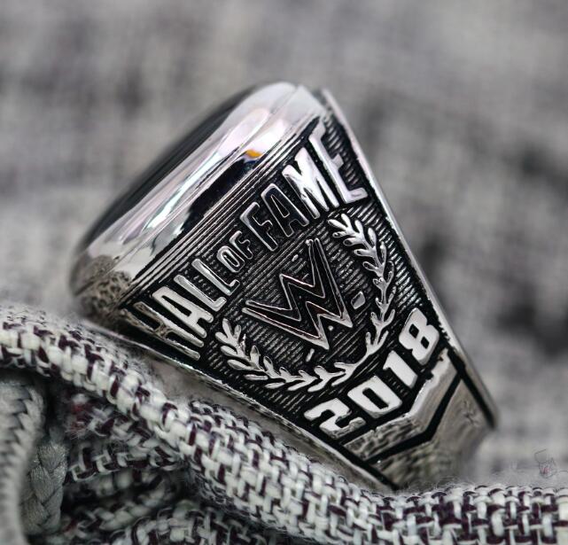 2018 WWE Wrestling Hall of Fame Black Championship Ring