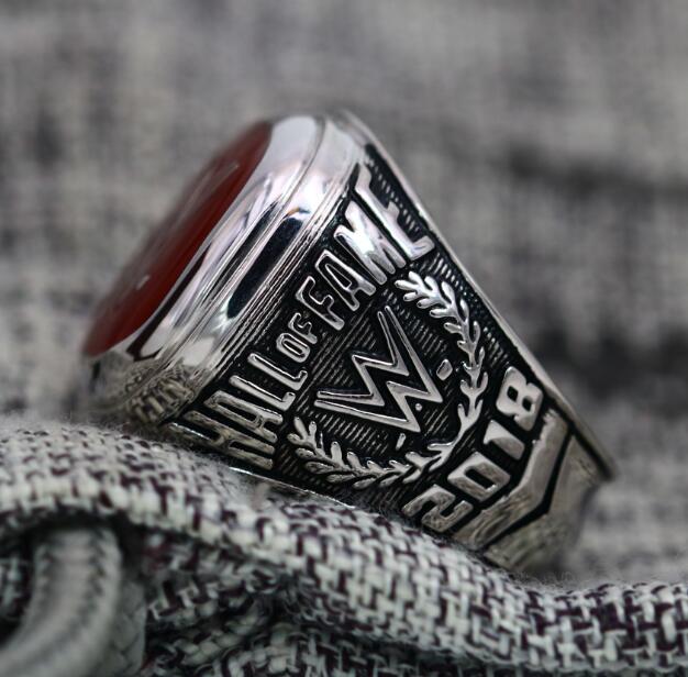2018 WWE Wrestling Hall of Fame Red Championship Ring