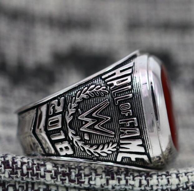2018 WWE Wrestling Hall of Fame Red Championship Ring