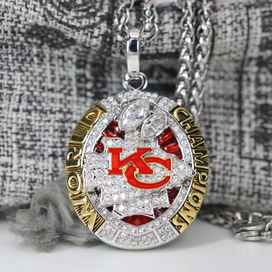 2019 Kansas City Chiefs Super Bowl Championship Pendant