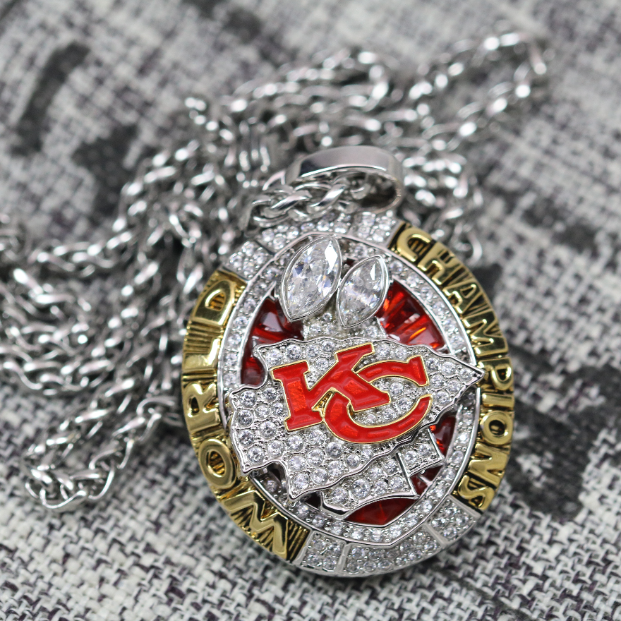 2019 Kansas City Chiefs Super Bowl Championship Pendant