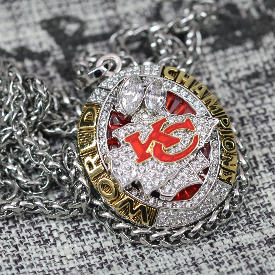 2019 Kansas City Chiefs Super Bowl Championship Pendant