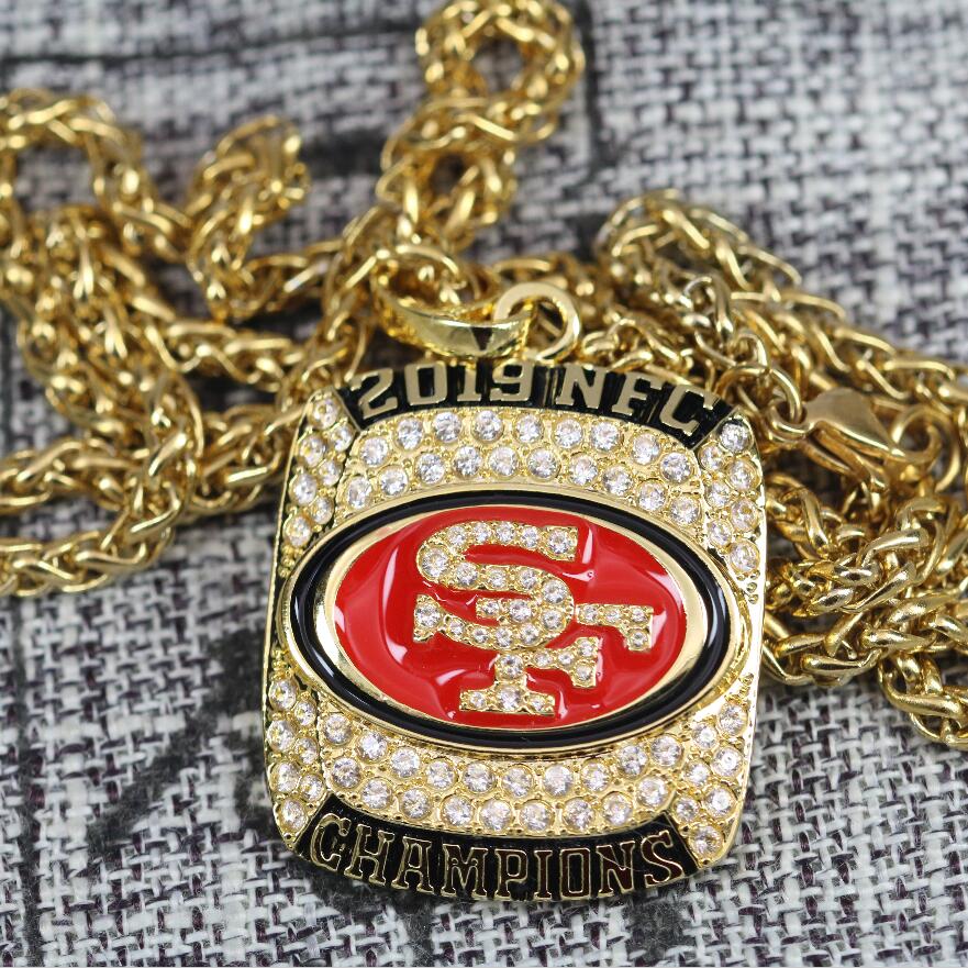 2019 San Francisco 49ers NFC Championship Pendant