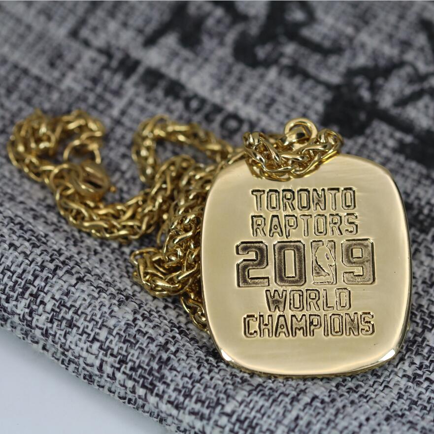 2019 Toronto Raptors NBA Basketball Championship Pendant