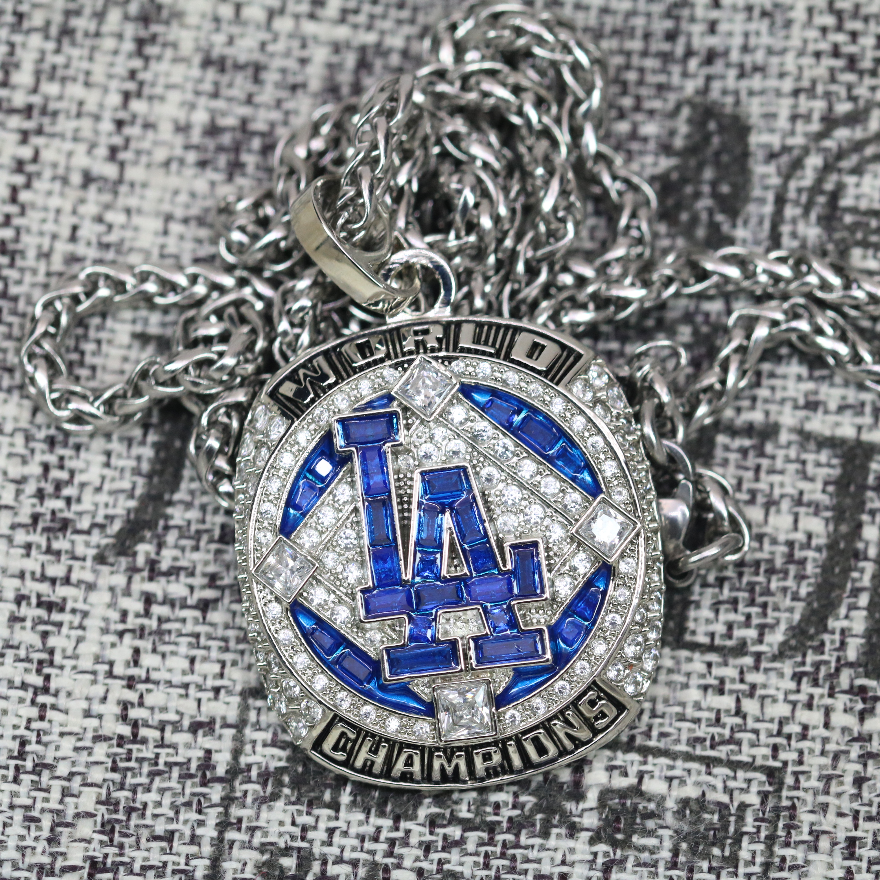 2020 Los Angeles Dodgers World Series Championship Pendant