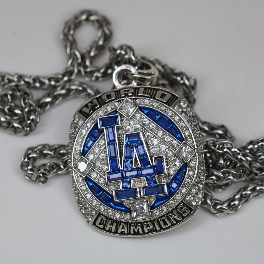 2020 Los Angeles Dodgers World Series Championship Pendant