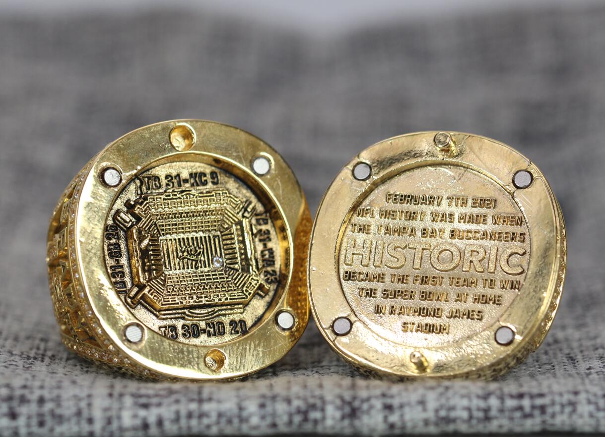 2020 Tampa Bay Buccaneers NFL Super Bowl Championship Ring