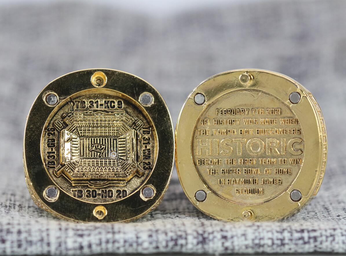 2020 Tampa Bay Buccaneers NFL Super Bowl Championship Ring