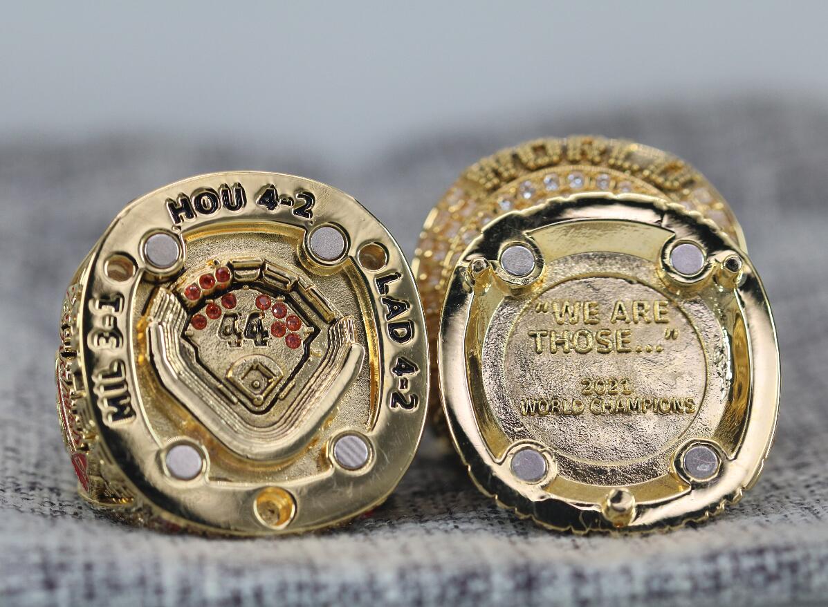 2021 Atlanta Braves MLB World Series Championship ring