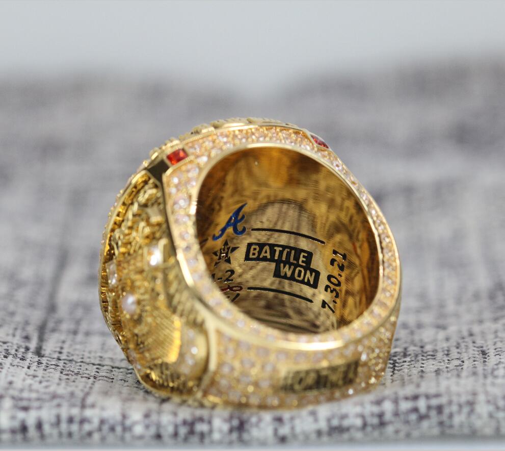 2021 Atlanta Braves MLB World Series Championship ring