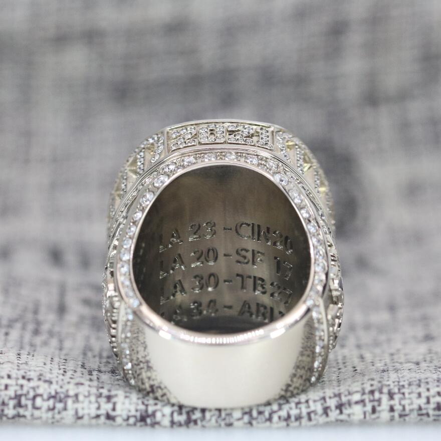 2021 Los Angeles Rams NFL Super Bowl Championship ring Official Style