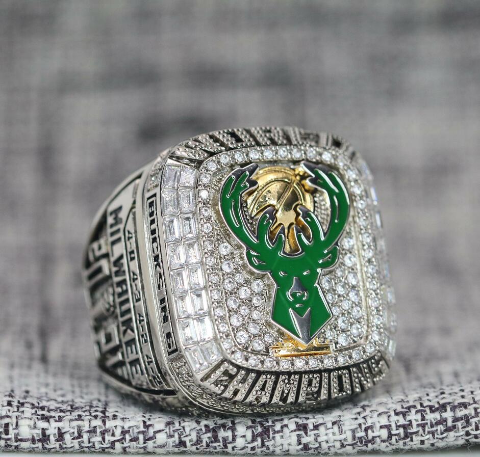 2021 Milwaukee Bucks NBA Basketball Championship Ring