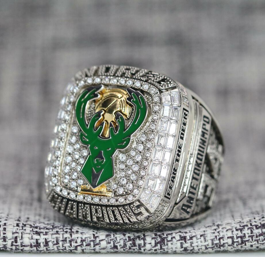 2021 Milwaukee Bucks NBA Basketball Championship Ring