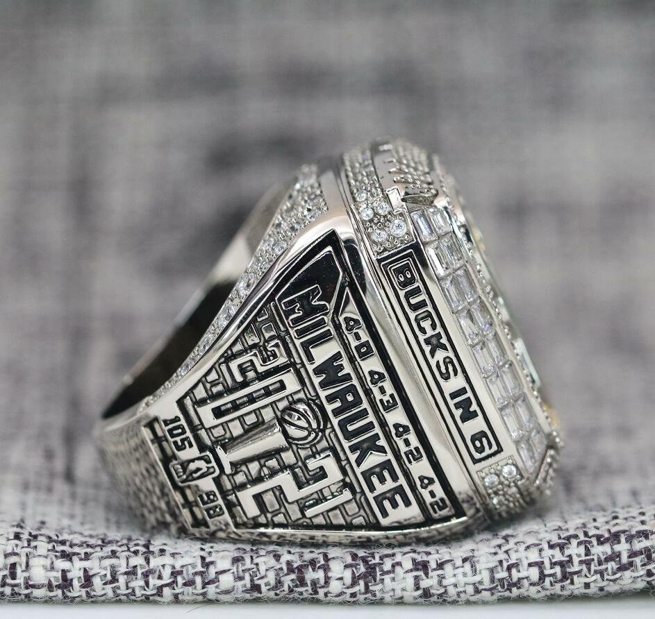 2021 Milwaukee Bucks NBA Basketball Championship Ring