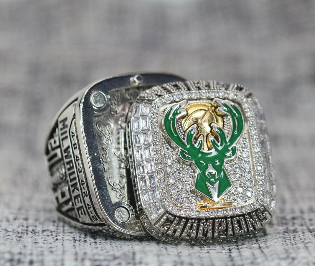 2021 Milwaukee Bucks NBA Basketball Championship Ring