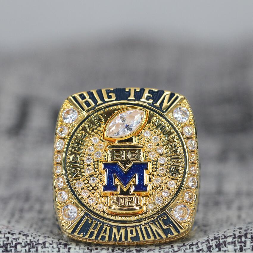2021 Michigan Wolverines Big Ten Championship Ring