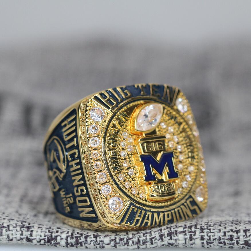 2021 Michigan Wolverines Big Ten Championship Ring