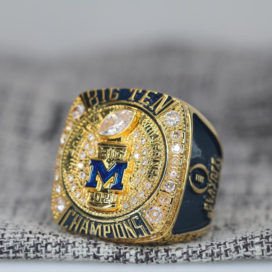 2021 Michigan Wolverines Big Ten Championship Ring