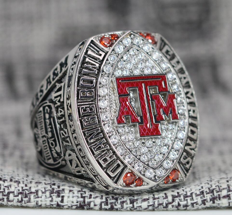 2021 Texas A&M Aggies Capital One Orange Bowl Championship Ring