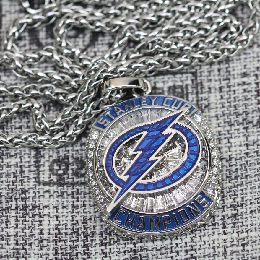 2021 Tampa Bay Lightning Stanley Cup Championship Pendant